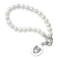 Yale SOM Pearl Bracelet with Sterling Silver Charm Shot #1
