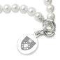 Yale SOM Pearl Bracelet with Sterling Silver Charm Shot #2