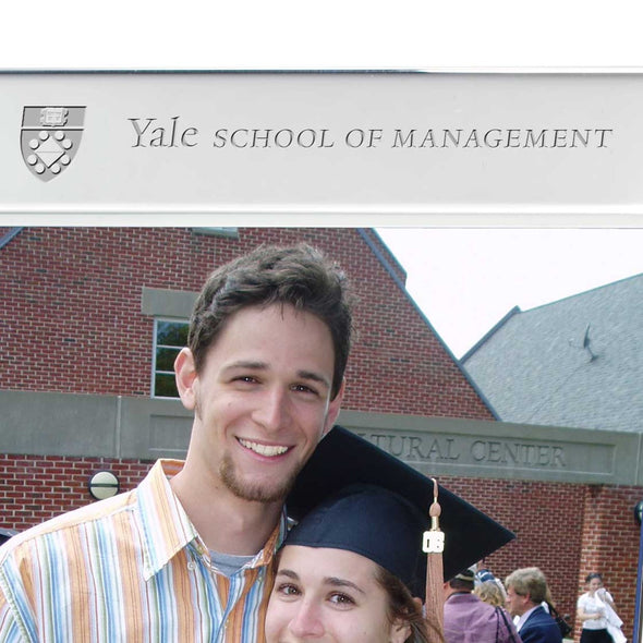 Yale SOM Polished Pewter 5x7 Picture Frame Shot #2