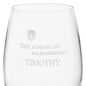Yale SOM Red Wine Glasses Shot #3