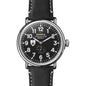 Yale SOM Shinola Watch, The Runwell 47 mm Black Dial Shot #2
