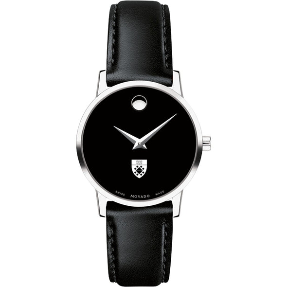 Yale SOM Women&#39;s Movado Museum with Leather Strap Shot #2