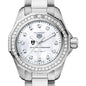 Yale SOM Women's TAG Heuer Steel Aquaracer with Diamond Dial & Bezel Shot #1