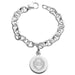 Yale Sterling Silver Charm Bracelet