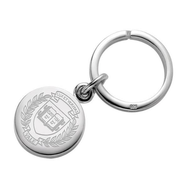 Yale Sterling Silver Insignia Key Ring Shot #1