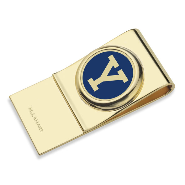 Yale University Enamel Money Clip Shot #1