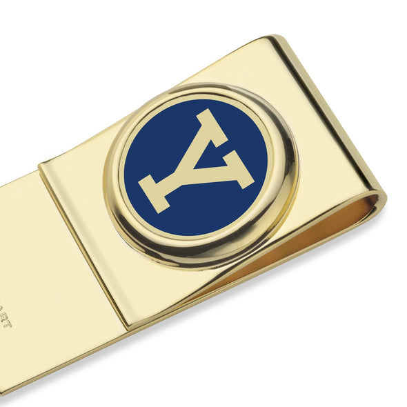 Yale University Enamel Money Clip Shot #2