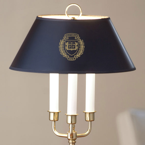 Yale University Lamp in Brass &amp; Marble Shot #2