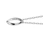Yale University Monica Rich Kosann Poesy Ring Necklace in Silver Shot #3