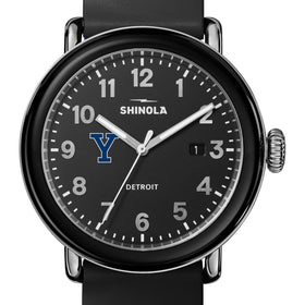Yale University Shinola Watch, The Detrola 40 mm Black Dial at M.LaHart & Co. Shot #1