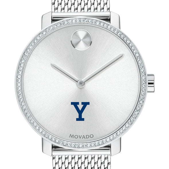 Yale Women's Movado Bold with Crystal Bezel & Mesh Bracelet Shot #1