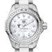 Yale Women's TAG Heuer Steel Aquaracer with Diamond Dial & Bezel