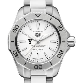 Yale Women&#39;s TAG Heuer Steel Aquaracer with Silver Dial Shot #1