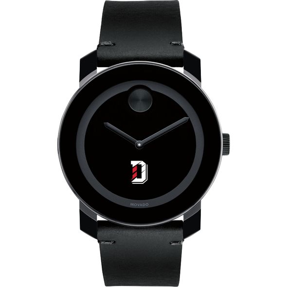 Davidson College Men's Movado BOLD with Leather Strap - shot #2