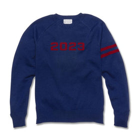 2023 Blue & Red Sweater by M.LaHart