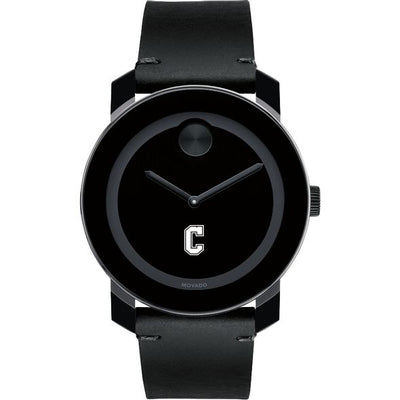 College of Charleston Men's Movado BOLD with Leather Strap - shot #2