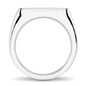 Villanova University Sterling Silver Square Cushion Ring - shot #12