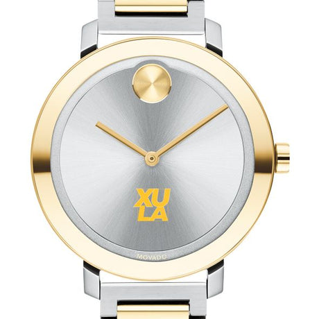 Xavier University of Louisiana Women's Movado Two-Tone Bold 34