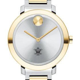 College of William & Mary Women's Movado Two-Tone Bold 34