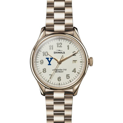 Yale Shinola Watch, The Vinton 38mm Ivory Dial - shot #2