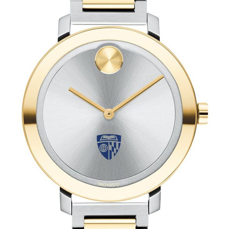 Johns Hopkins University Women's Movado Two-Tone Bold 34