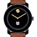 DePaul University Men's Movado BOLD with Brown Leather Strap