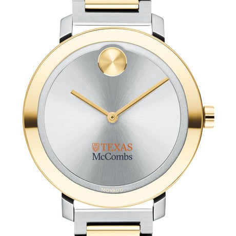 McCombs School of Business Women&#39;s Movado Two-Tone Bold 34