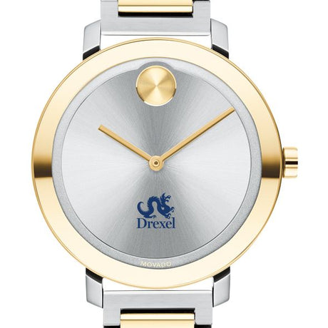 Drexel University Women's Movado Two-Tone Bold 34
