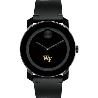 Wake Forest University Men's Movado BOLD with Leather Strap - shot #2