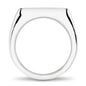 Carnegie Mellon Sterling Silver Square Cushion Ring - shot #11