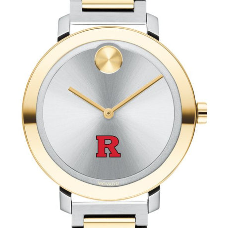 Rutgers University Women's Movado Two-Tone Bold 34