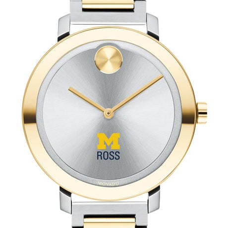 Ross School of Business Women&#39;s Movado Two-Tone Bold 34