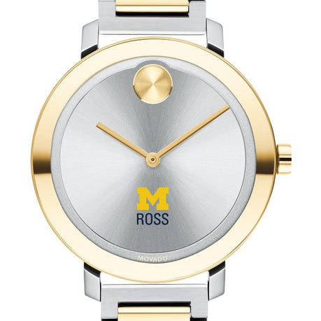 Ross School of Business Women's Movado Two-Tone Bold 34