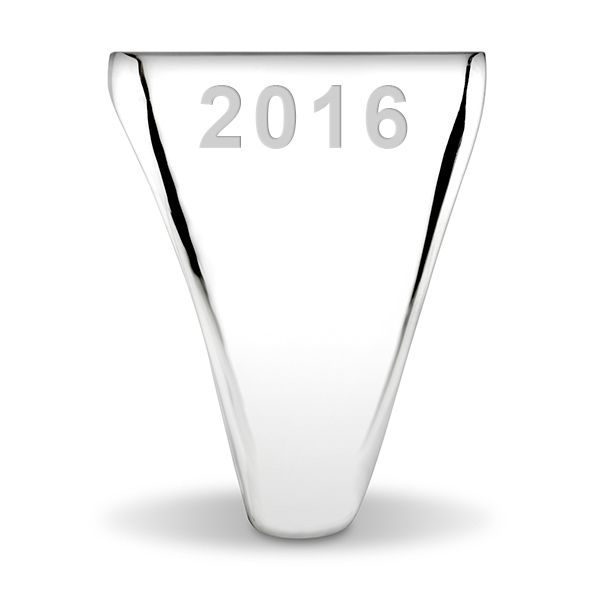 Yale Sterling Silver Rectangular Cushion Ring - shot #10