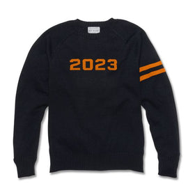 2023 Black & Orange Sweater by M.LaHart