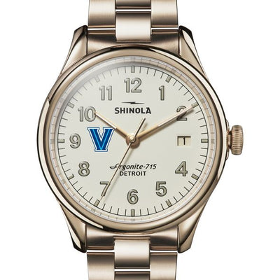 Villanova Shinola Watch, The Vinton 38mm Ivory Dial