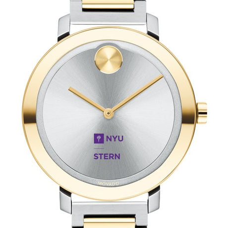 NYU Stern School of Business Women's Movado Two-Tone Bold 34