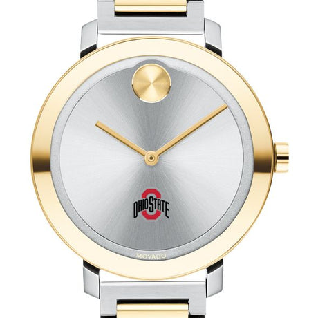 Ohio State University Women's Movado Two-Tone Bold 34