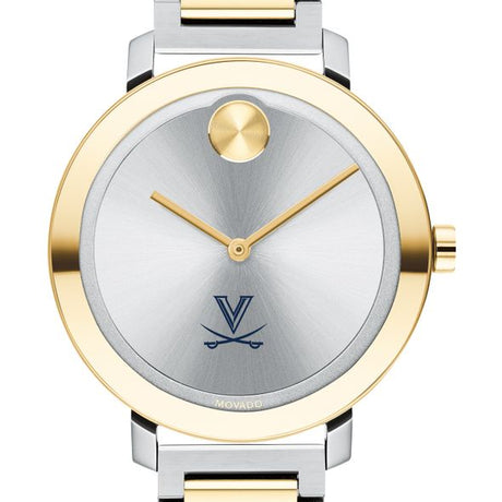 University of Virginia Women's Movado Two-Tone Bold 34