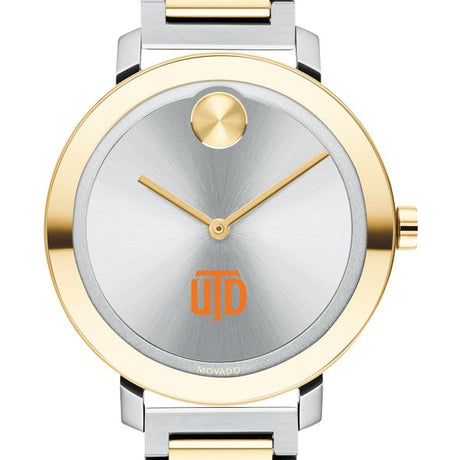 The University of Texas at Dallas Women&#39;s Movado Two-Tone Bold 34